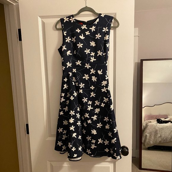 Fit and Flare Carolina Herrera Dress - Picture 1 of 4